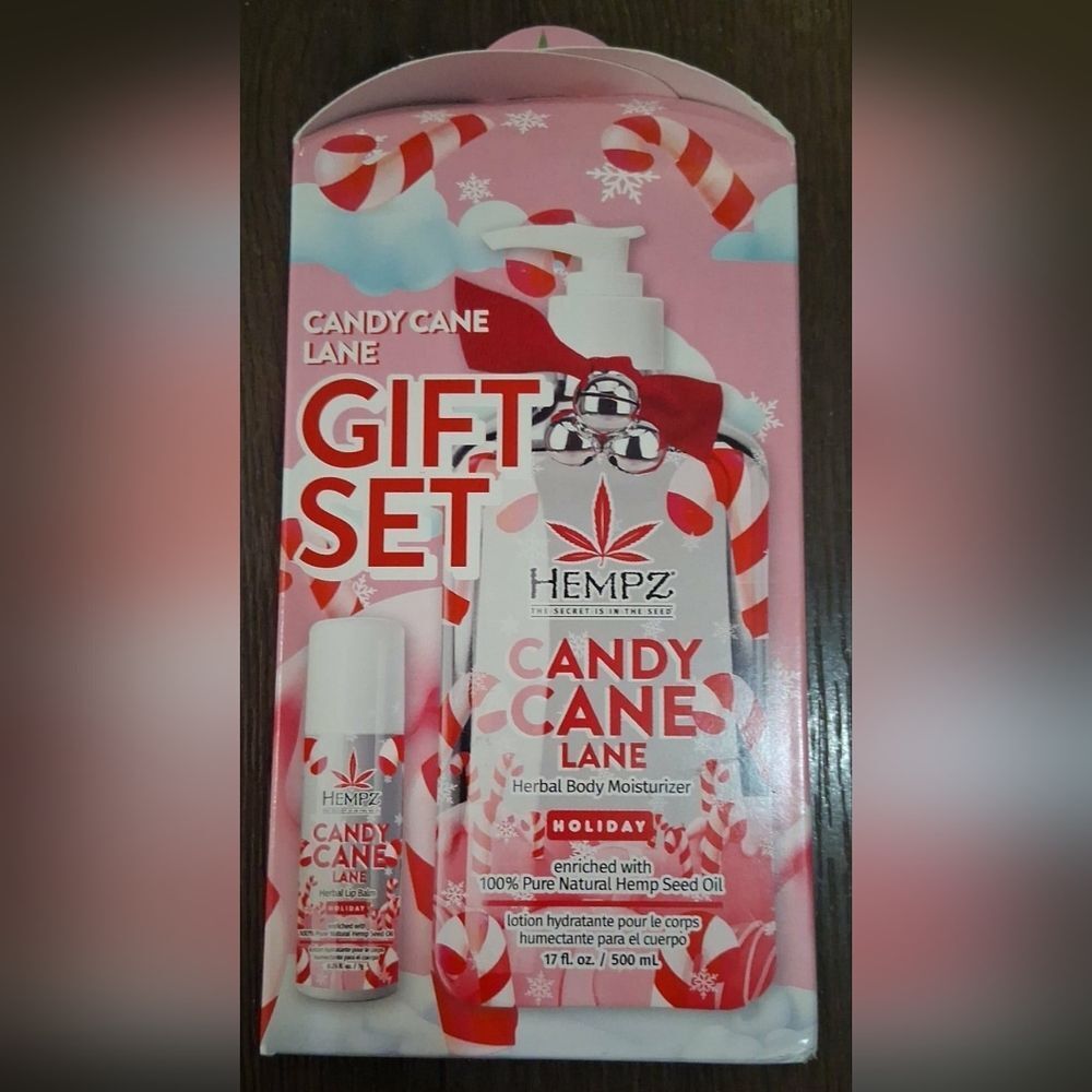 New Hempz Candy Cane Lane Gift Set
